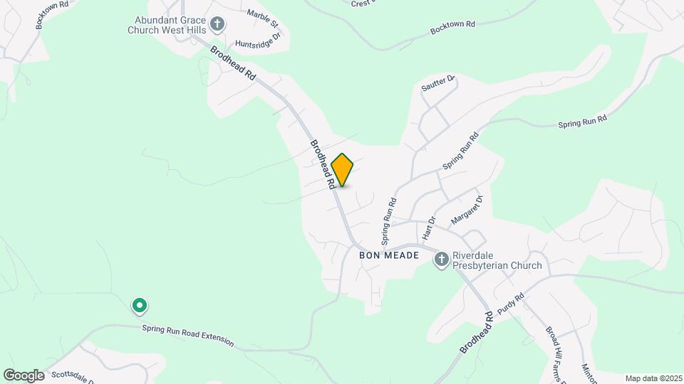 1670 Brodhead Rd Map and Location Details