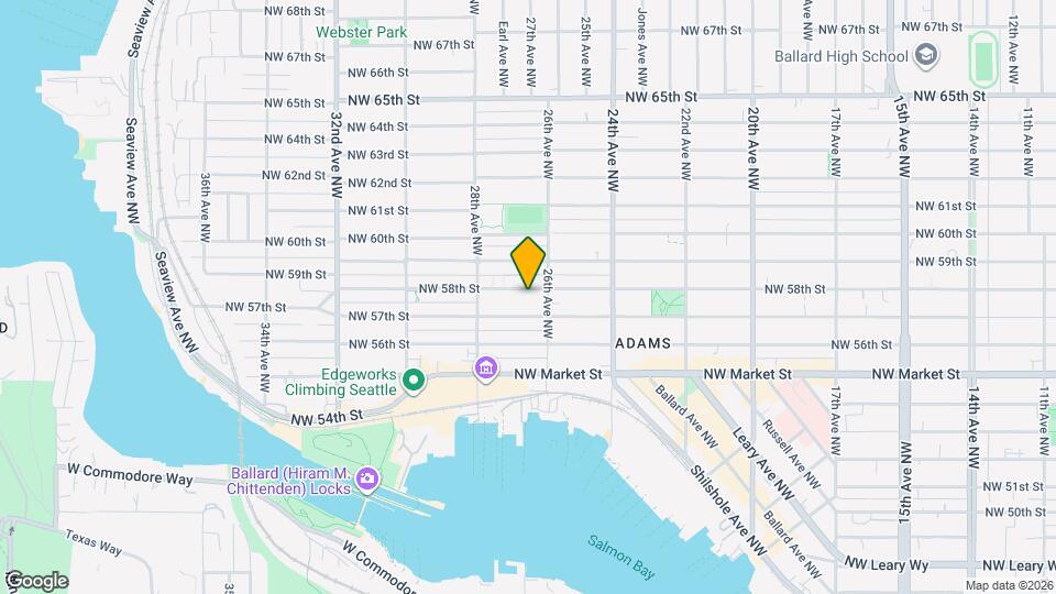 2617 NW 58th St Map and Location Details