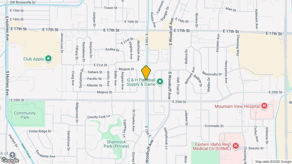 Teton Mapa y Detalles de la Ubicación