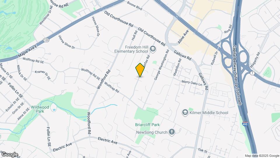 8298 Elm Shade Ct Map and Location Details