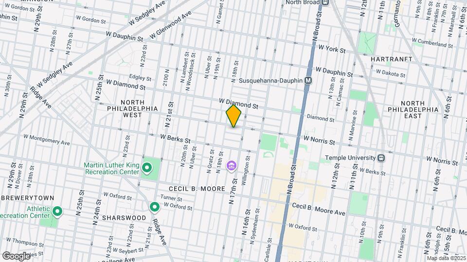 1713 Arlington St Map and Location Details