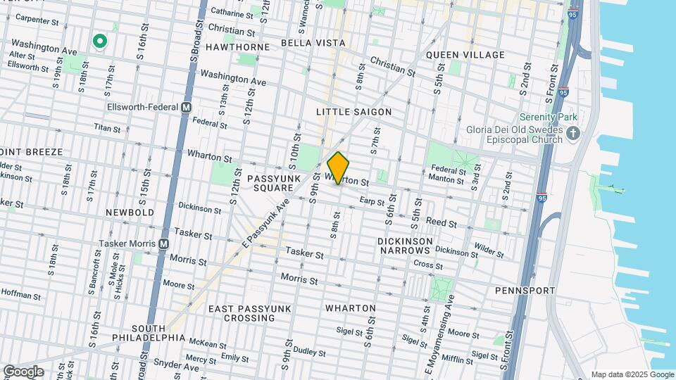 1316 S 8th St Map and Location Details