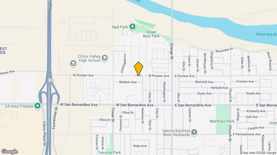 409 W Pioneer Ave Map and Location Details