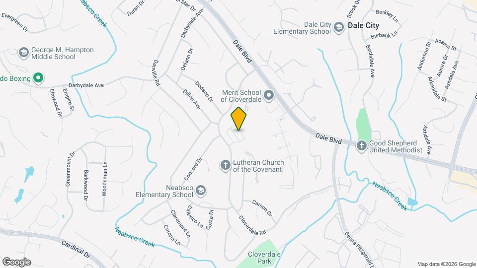 14831 Chrysler Ct Map and Location Details