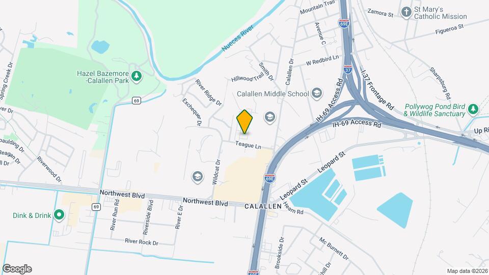 River Canyon Townhomes Map and Location Details