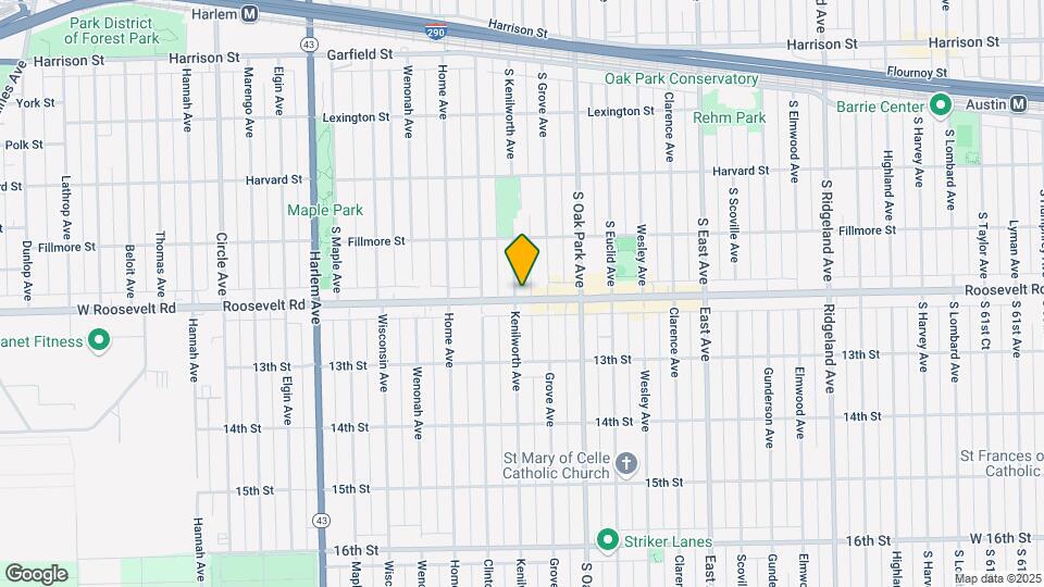 1194-1196 S Kenilworth Ave Map and Location Details