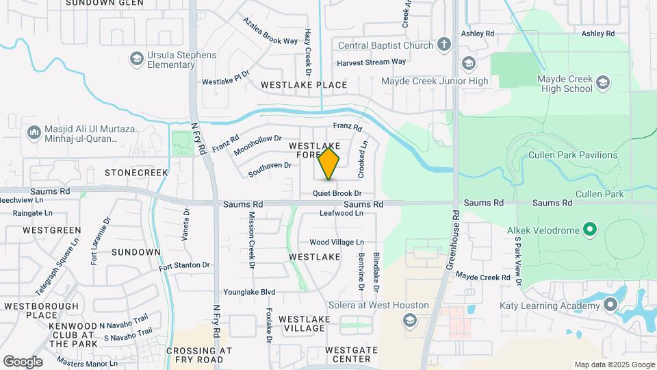 19511 Westhaven Dr Map and Location Details
