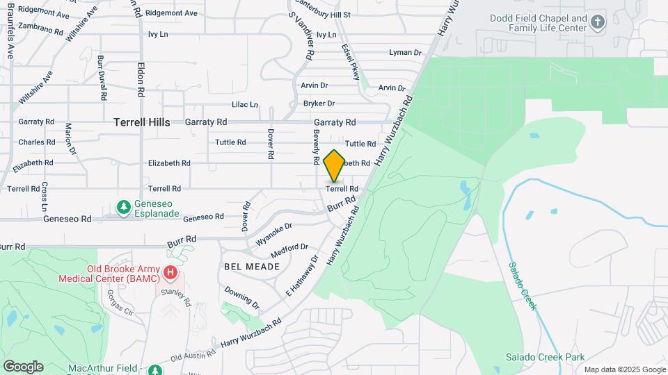 831 Terrell Rd Map and Location Details
