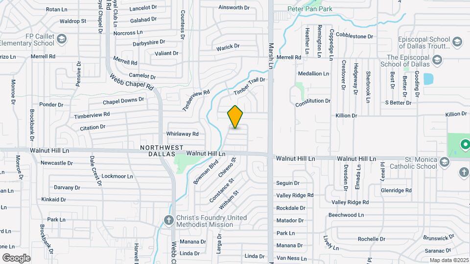 3615 Hopetown Dr Map and Location Details