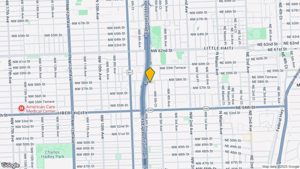 5715 NW 6th Ave Map and Location Details