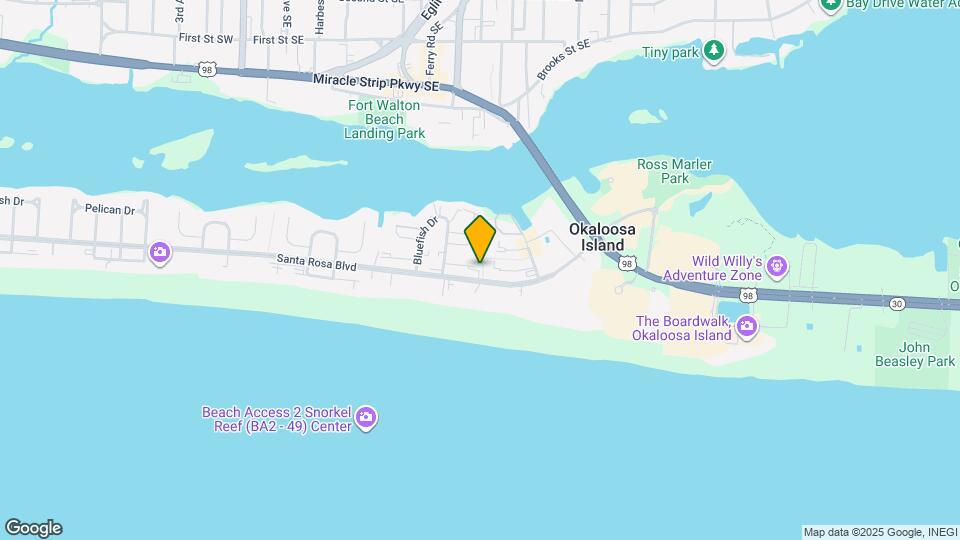 302 Santa Rosa Blvd Map and Location Details