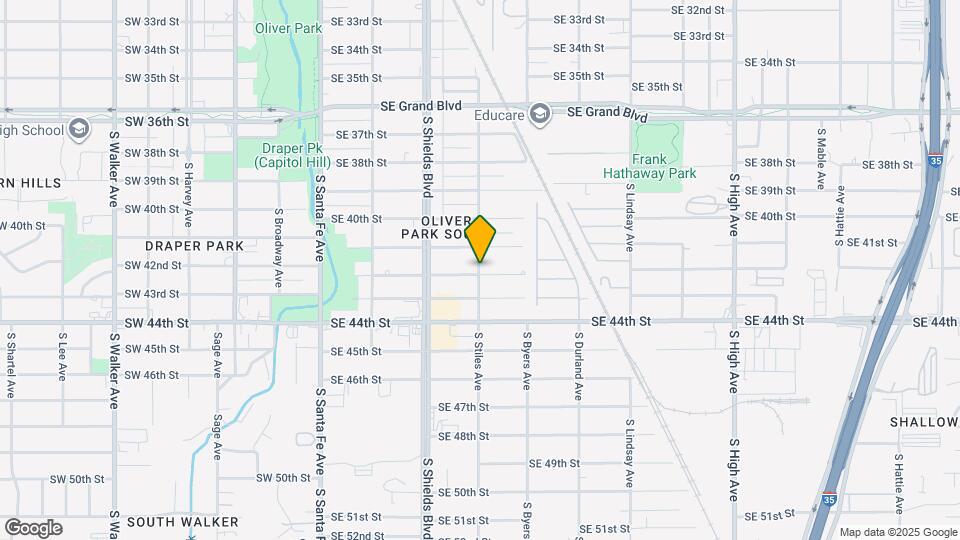 4210 S Stiles Ave Map and Location Details