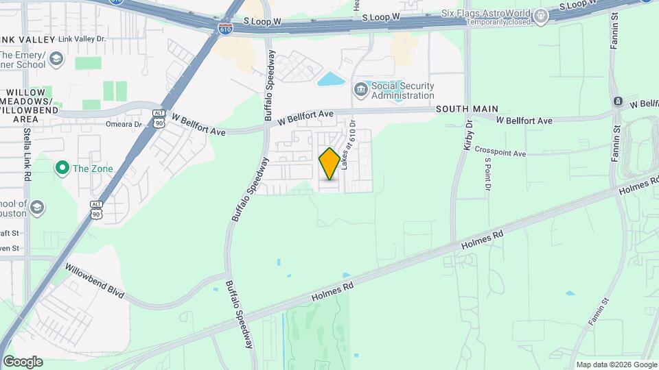 2612 Edgefield Lakes Dr Map and Location Details