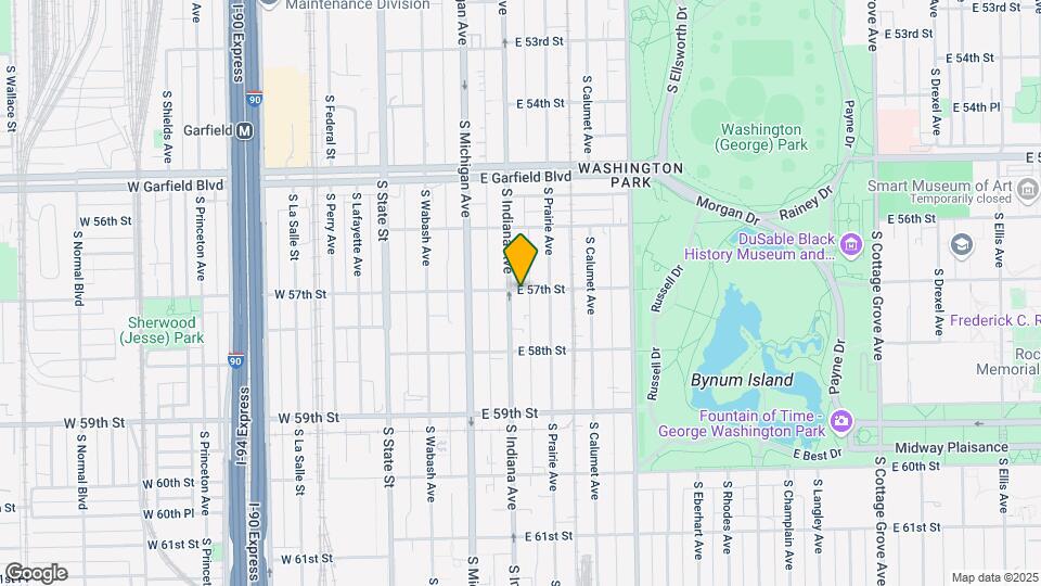 5700 S Indiana Ave Mapa y Detalles de la Ubicación