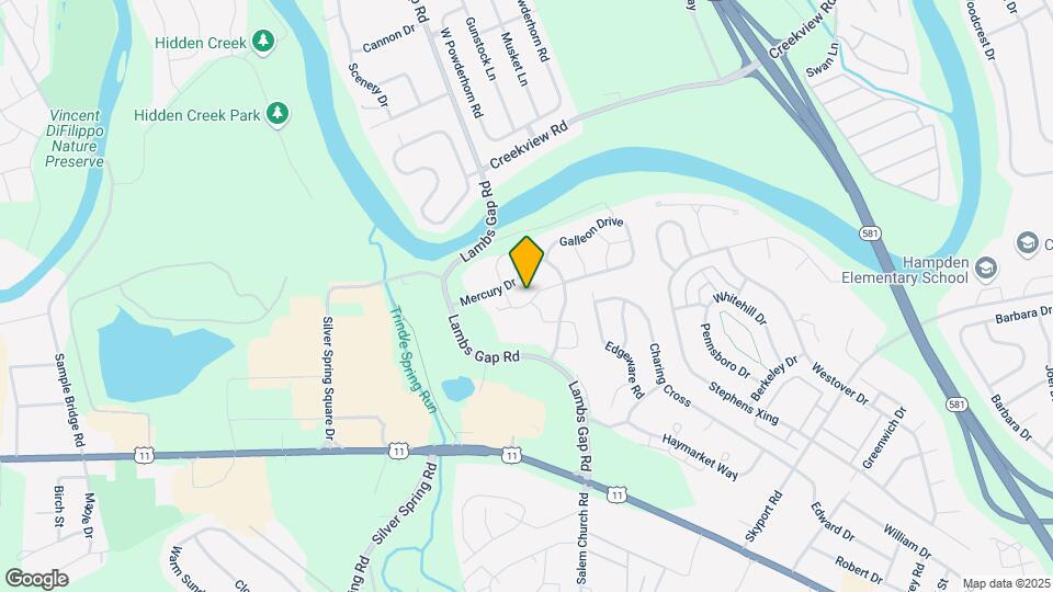 6349 Galleon Drive Map and Location Details
