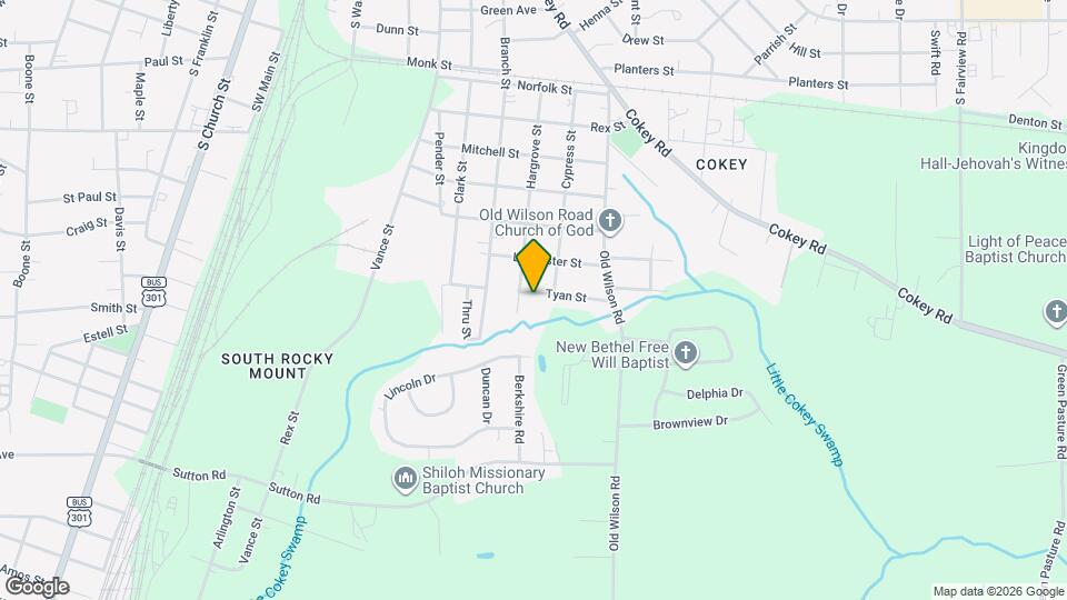 805 Tyan St Map and Location Details