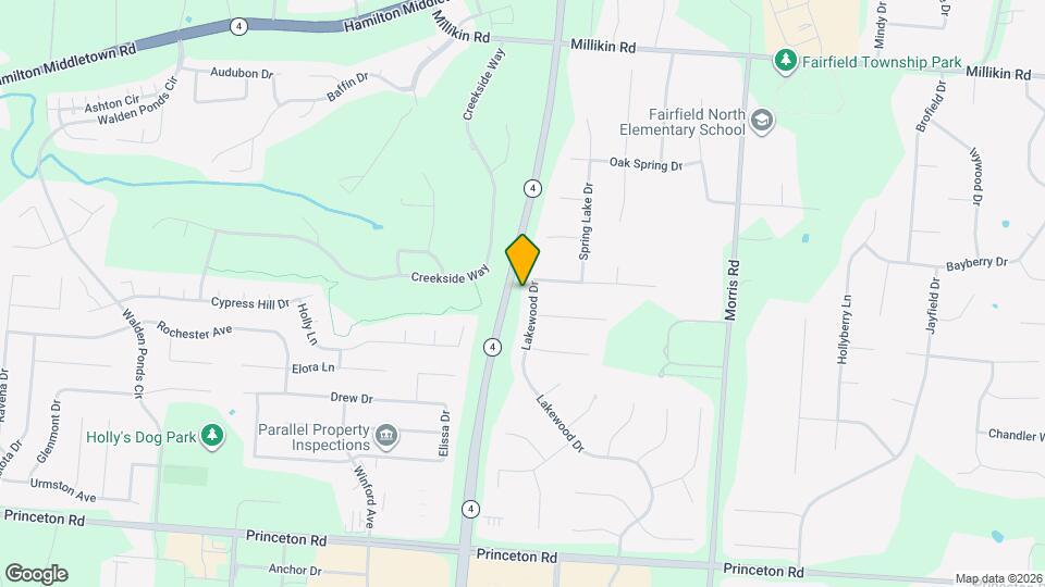 6183 Lakewood Dr Mapa y Detalles de la Ubicación