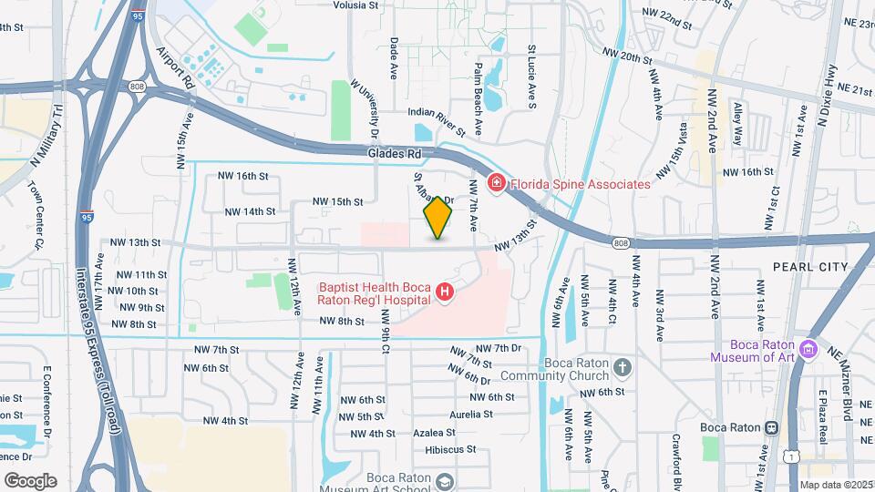 825 NW 13th St Map and Location Details