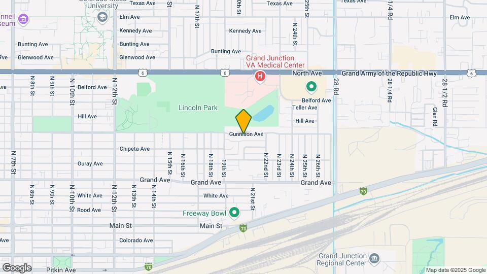 2015 Gunnison Ave Map and Location Details