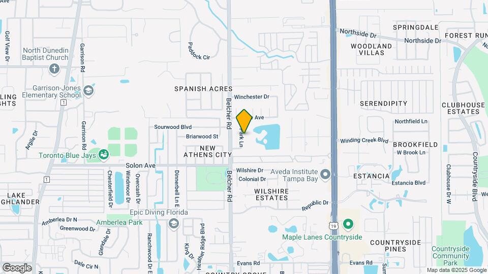3053 Park Ln Map and Location Details