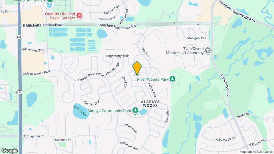 1019 Wainright Dr Map and Location Details