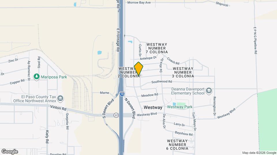 8525 Essex Dr Map and Location Details