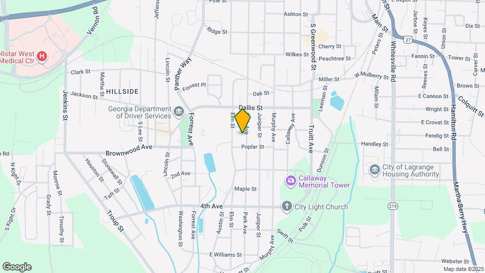 904 Park Ave Map and Location Details