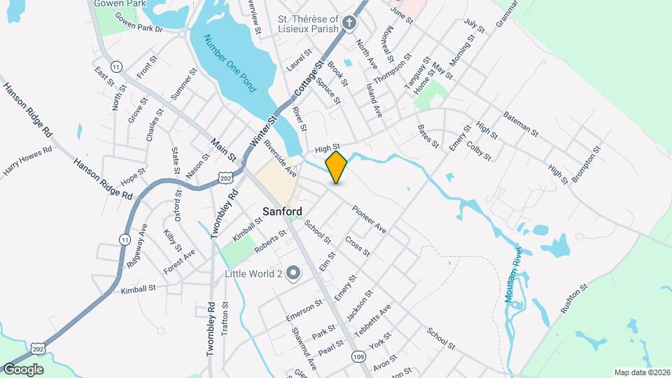 20 Pioneer Ave Map and Location Details