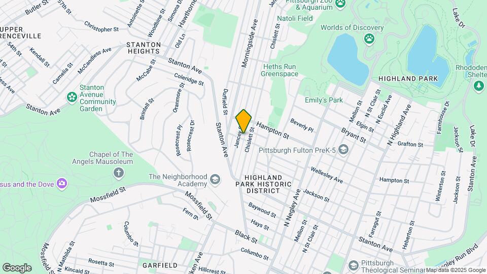 5309 Wellesley Ave Map and Location Details
