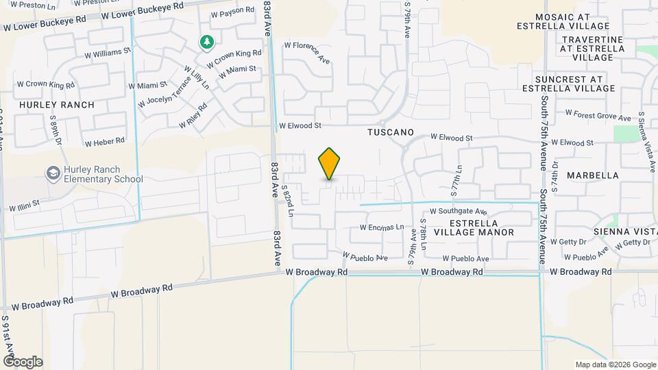 8126 W Agora Ln Map and Location Details