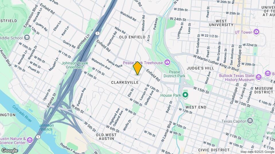 1506 W 13th St Map and Location Details