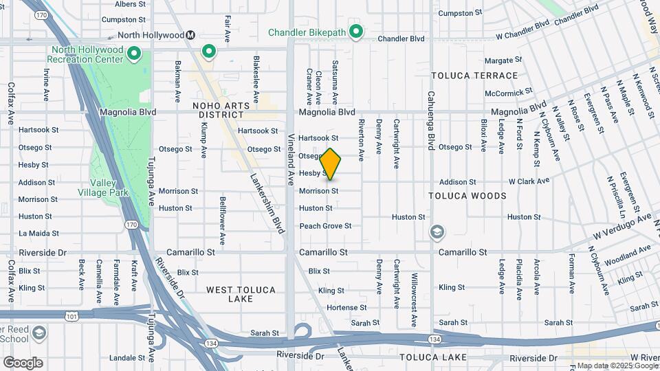 10857 Morrison St Map and Location Details