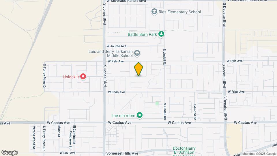 5755 W Haleh Ave Map and Location Details