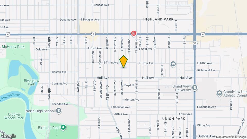 3101 Bowdoin St Map and Location Details
