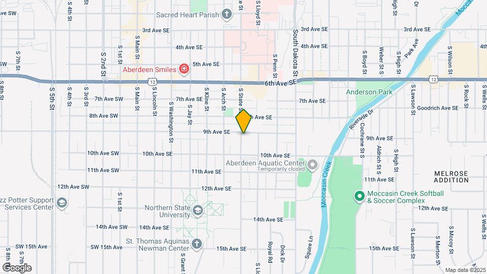 907 S State St Map and Location Details