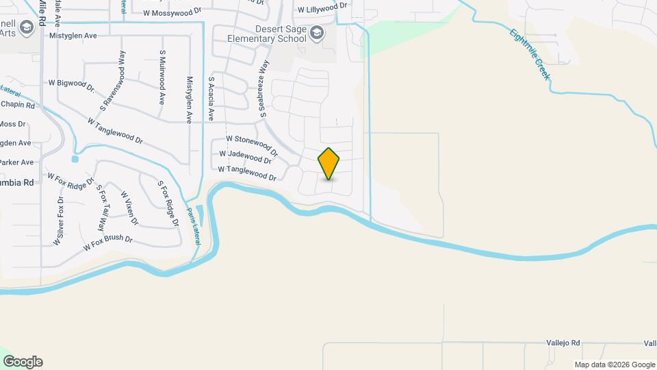 7807 S Dewberry Way Map and Location Details