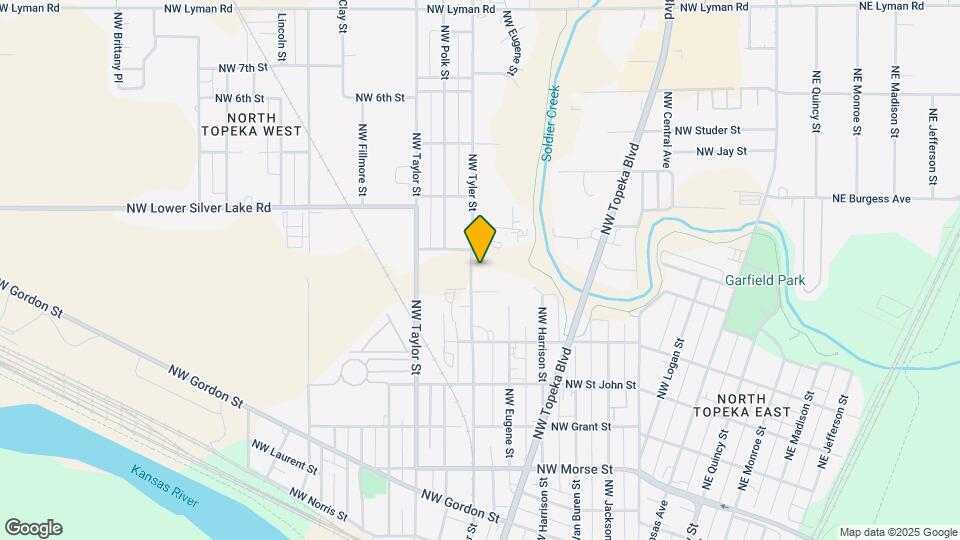 1610 NW Tyler St Map and Location Details