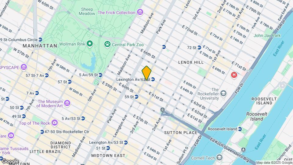 803 Lexington Ave Map and Location Details