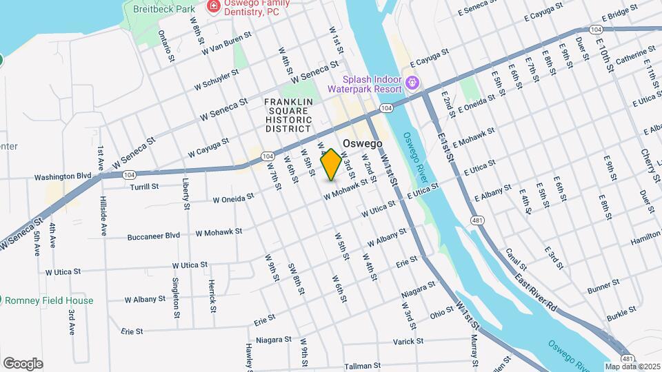 166 W 4th St Mapa y Detalles de la Ubicación