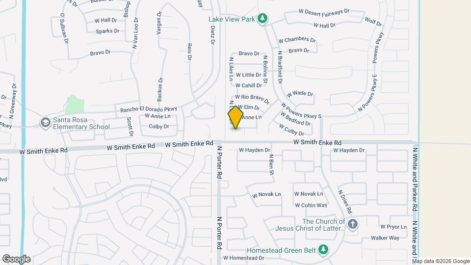 21357 N Liles Ln Map and Location Details