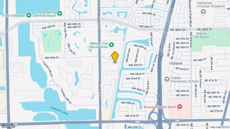 4394 NW 9th Ave Map and Location Details