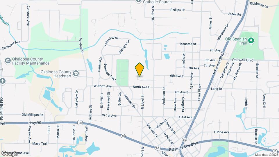 833 Arbor Lake Dr Map and Location Details