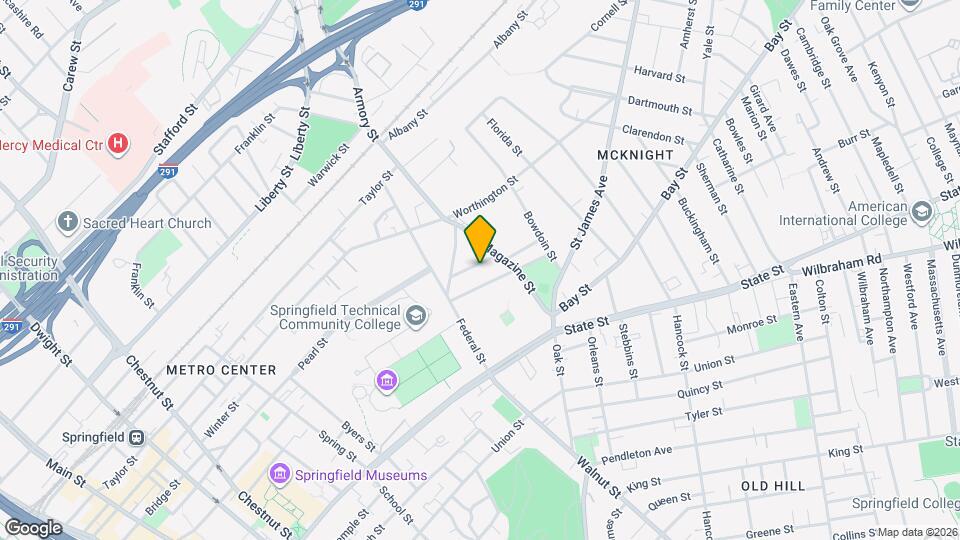 33-37-37 Grant St Map and Location Details