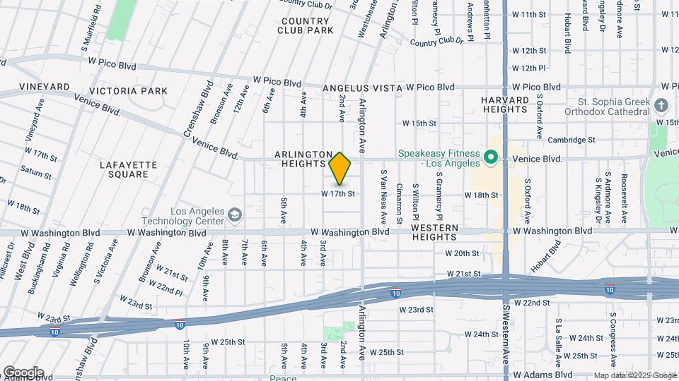 3205 W 17th St Map and Location Details