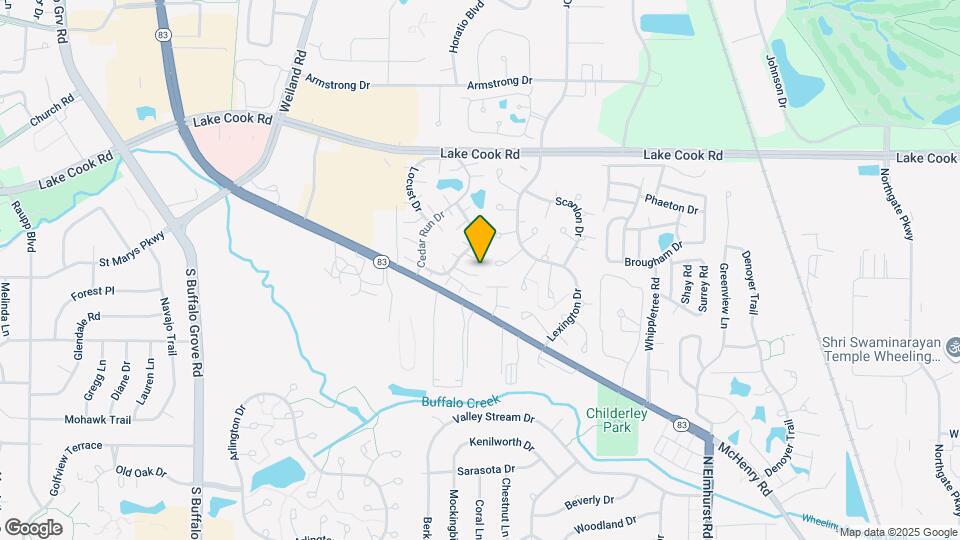 1202 Quincy Ct Map and Location Details