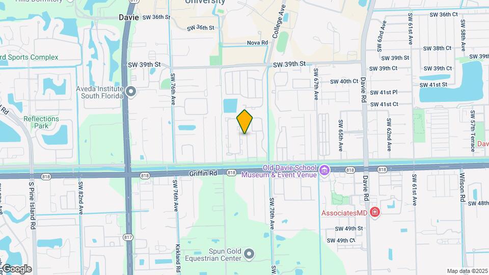 4334 SW 72nd Way Map and Location Details