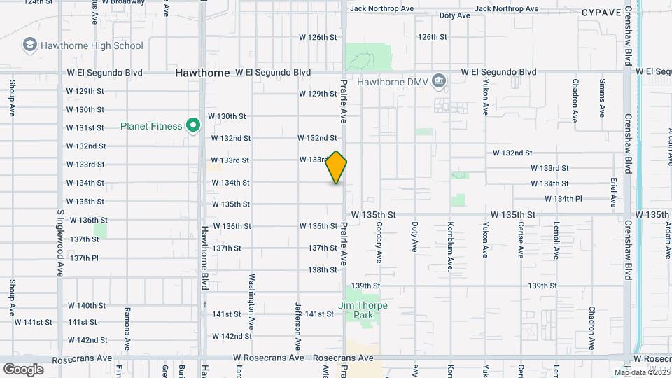 4014 W 134th St Map and Location Details
