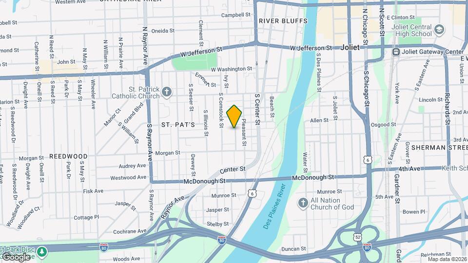 213 Hyde Park St Map and Location Details