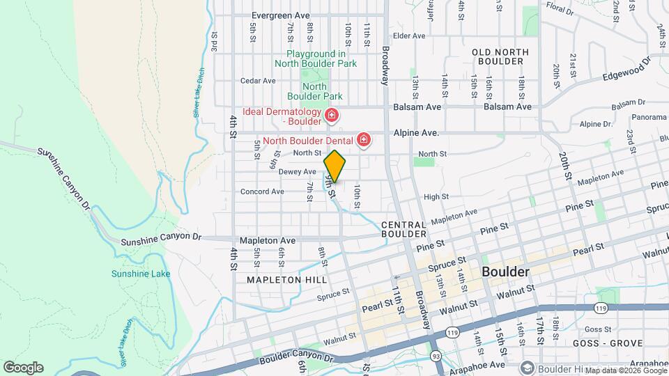 910 Portland Pl, Unit 11 Mapa y Detalles de la Ubicación