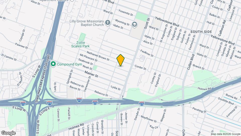 3823 Mt Pleasant St Map and Location Details